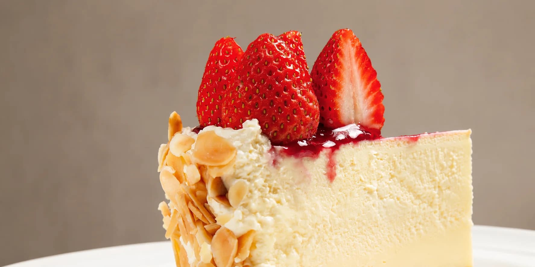 Yamuna signature strawberry cheesecake — made to order